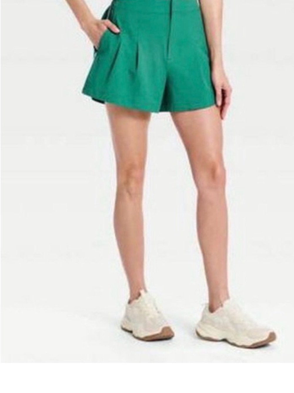 all in motion Emerald Green High-Waist Pleated Skort